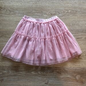 Tea Pink Tulle Skirt